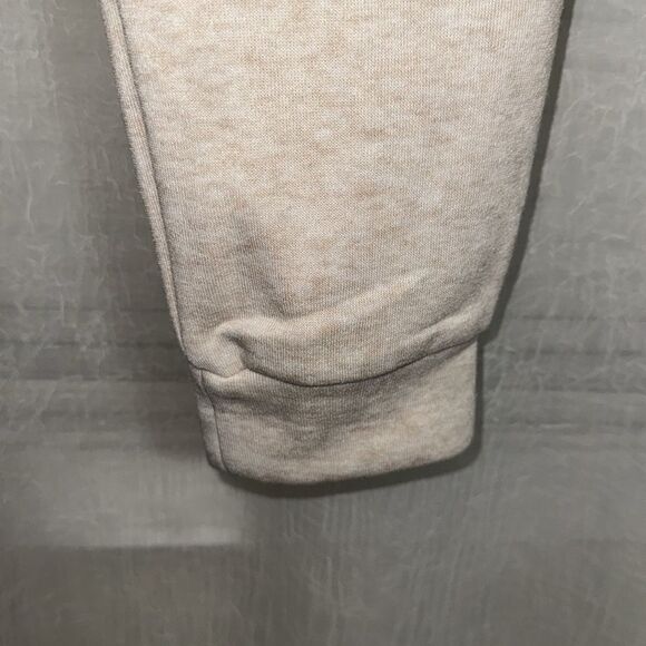 Rae Dunn. XS Oatmeal Heather 2pc Cowl Neck Pullover Jogger Lounge Sweat Set - Picture 7 of 13